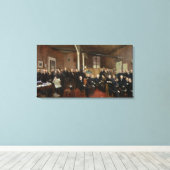 Toile Le Journal des débats, 1889 (Insitu (Plancher de Bois))