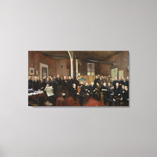Toile Le Journal des Debats, 1889