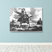 Toile Le journaliste (Insitu (Plancher de Bois))