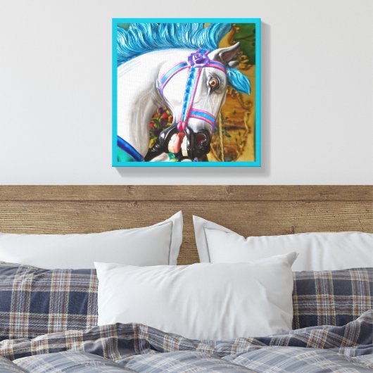 Toile Le joyeux cheval peint 2 (Insitu(Chambre))