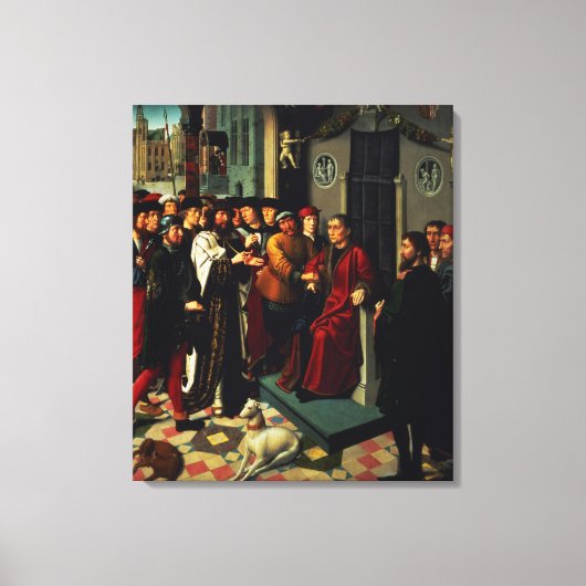 Toile Le jugement de Cambyses, 1498 (Recto)