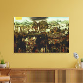 Toile Le jugement de Paris et la guerre de Troie, 1540 (Insitu(Salon))