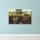 Toile Le jugement de Paris et la guerre de Troie, 1540 (Insitu (Plancher de Bois))