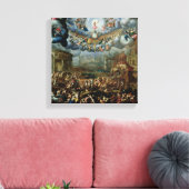 Toile Le jugement Dernier 2 (Insitu(Salon))