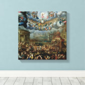 Toile Le jugement Dernier 2 (Insitu (Plancher de Bois))