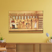 Toile Le jugement d'Osiris, détail (Insitu(Salon))