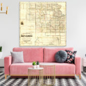 Toile Le Kansas et les mines d'or (Insitu(Salon))