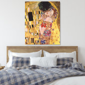 Toile Le Kiss, Gustav Klimt (Insitu(Chambre))