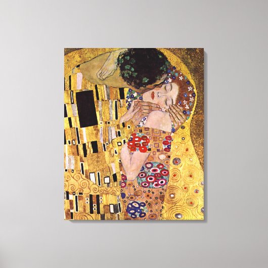 Toile Le Kiss, Gustav Klimt (Recto)