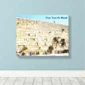 Toile Le Kotel - Mur occidental (Insitu (Plancher de Bois))