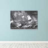 Toile Le Kraken (Insitu (Plancher de Bois))