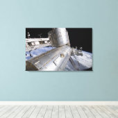 Toile Le laboratoire Kibo du module japonais d'expérimen (Insitu (Plancher de Bois))