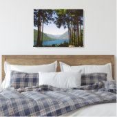 Toile Le lac Cushman en été (Insitu(Chambre))