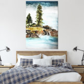 Toile Le lac de Tahoe Peinture (Insitu(Chambre))