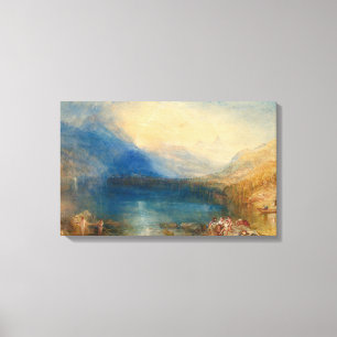 Toile Le lac de Zug Joseph Mallord William Turner