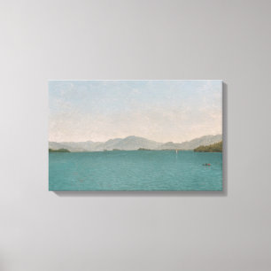 Toile Le lac George, libèrent l'étude
