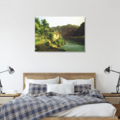 Toile Le lac Hallstatter, 1824 (huile sur toile) (Insitu(Chambre))