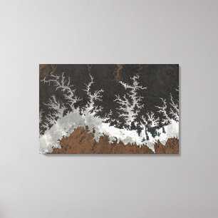 Toile Le Lac Nasser de l'Egypte