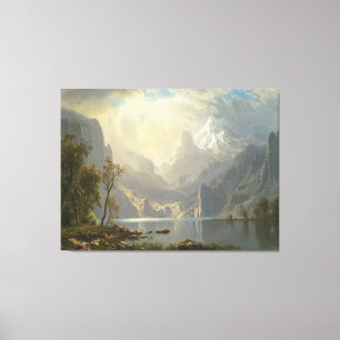 Toile Le lac Tahoe dans les sierras