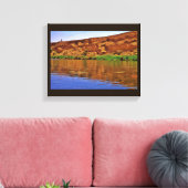 Toile Le lac Wadi Namar (Insitu(Salon))