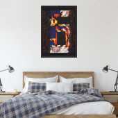Toile Le Laçage Multimédia (Insitu(Chambre))