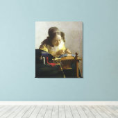 Toile Le Lacemaker, 1669-70 (Insitu (Plancher de Bois))