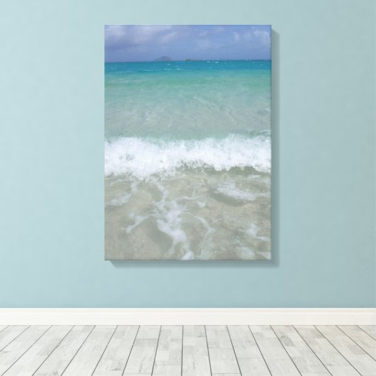 Toile Le lagon bleu (Insitu (Plancher de Bois))