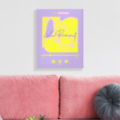 Toile Le Lecteur de Lola (Insitu(Salon))