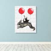 Toile Le lièvre (Insitu (Plancher de Bois))