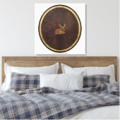 Toile Le lièvre 2009 (Insitu(Chambre))