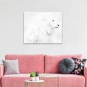 Toile le lion blanc (Insitu(Salon))