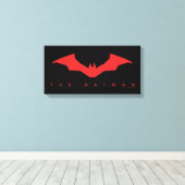 Toile Le logo Batman Bat (Insitu (Plancher de Bois))