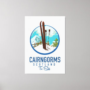 Toile Le logo de Cairngorms scotland