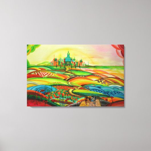 Toile Le magicien d'Oz (Recto)