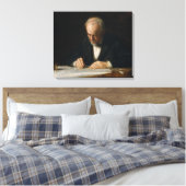 Toile Le Maître d'écriture par Thomas Eakins (Insitu(Chambre))