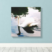 TOILE LE MAJESTIC SWAN (Insitu (Plancher de Bois))