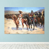 Toile Le major mexicain de Frederic Remington (1889) (Insitu (Plancher de Bois))
