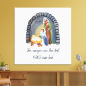 Toile Le Manger est le lit du premier roi (Insitu(Salon))