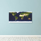 Toile Le marbre bleu (Insitu (Plancher de Bois))