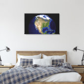 Toile Le marbre bleu Nouvelle génération Terre 4 (Insitu(Chambre))