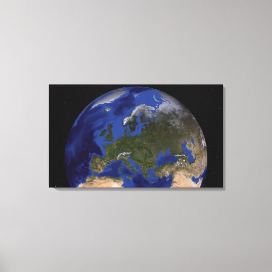 Toile Le marbre bleu Nouvelle génération Terre 6 (Recto)