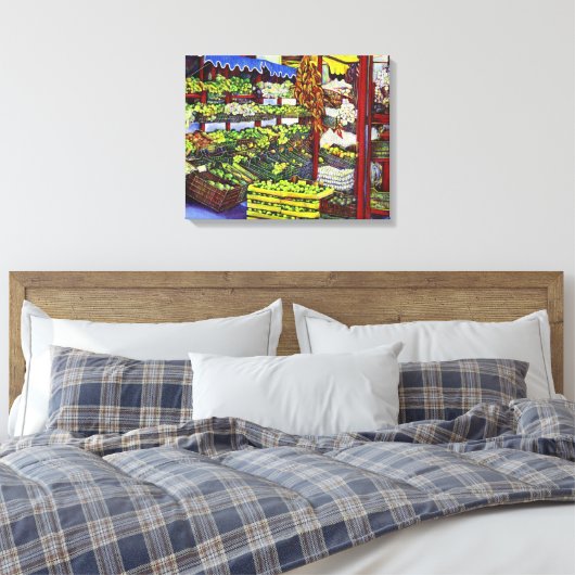 Toile Le marché d'Eddie (Insitu(Chambre))