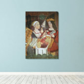 Toile Le marché des légumes (Insitu (Plancher de Bois))