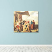 Toile Le marché italien (Insitu (Plancher de Bois))
