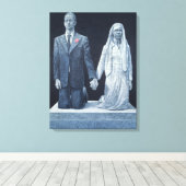 Toile Le Mariage (Insitu (Plancher de Bois))