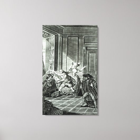 Toile Le mariage de Figaro' (Recto)