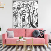 Toile Le mariage de Henri VI et Margaret d'Anjou (Insitu(Salon))