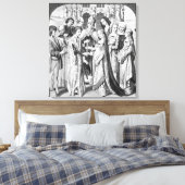 Toile Le mariage de Henri VI et Margaret d'Anjou (Insitu(Chambre))