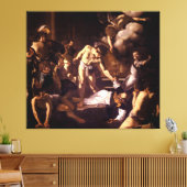 Toile Le Martyre de Saint Matthieu par Caravaggio 1600 (Insitu(Salon))