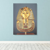 Toile Le masque funéraire de Toutankhamon (Insitu (Plancher de Bois))